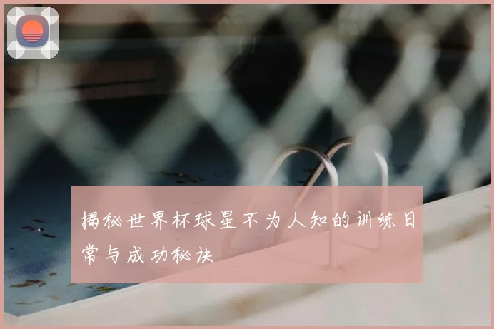 揭秘世界杯球星不为人知的训练日常与成功秘诀